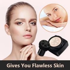 Mushroom Head Air Cushion CC Cream – KaylaBeauty Bb Cream Foundation, Natural Concealer, Cream Foundation, Concealer Makeup, Unique Makeup, Makijaż Smokey Eye