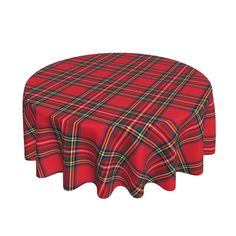 PRICES MAY VARY. Size: 60 inch ,fit 4-6 people Material: Christmas tablecloth Made of 100% polyester fabrics, perfect to protect and embellish your tables Elegan Decoration : Beautifully christmas table cloth fabric printed design, and give your table a new look, bring you or your family good mood Multifunction : The christmas tablecloth plaid can protecting and decorating your dining table, dust-proof, wrinkle resistant, as a good gift to decor kitchen dining room indoor outdoor on holiday, fal Green Buffalo Plaid, Tablecloth Round, Xmas Table, Holiday Tablecloths, Table Clothes, Plaid Tablecloth, Fabric Print Design, Christmas Tablecloth, Winter Table