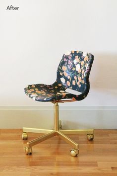 an image of a chair on the instagram page for pinter's note