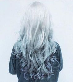 Grey Ombre Hair, Light Purple Hair, Highlights Ombre, Grey Blonde, Grey Highlights, Nails Ombre, Grey Ombre, Ideas Nails, Ombre Hair Color