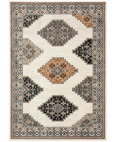 in stock Aztec Pattern Art, Boho Master, Contemporary Lodge, Barndominium Interior, Affordable Area Rugs, Modern Rustic Decor, Brown Living Room, Transitional Rugs, Black Area Rugs