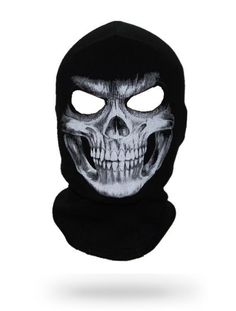 Join the skull army with this "Skull Balaclava Face Mask" the power of damned soul will terrify your enemies! Ultra-comfortable to wear: no smell or sticky material. Premium clothing: Stretchy and resistant cotton balaclava. Realistic details: precise finishes for high-quality rendering. Ideal for airsoft games, paintball, costume, cosplay... STANDARD SHIPPING OFFERED Skull Balaclava, Halloween Contacts, Skull Mask, Face Protection, Black Mask, Sports Training, Pet Costumes, Paintball, Animal Pillows