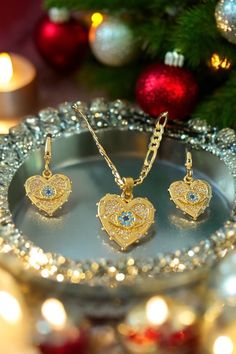 Evil eye heart necklace set Stainless steel 18k gold plated Chain is 16”extends to 18” Gold Plated Chains, Heart Necklace, Evil Eye, Necklace Set, 18k Gold, Gold Plate, Plating, Chain, Stainless Steel