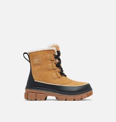 TIVOLI™ V Women's Waterproof Boot | SOREL Sorrel Tofino Boots, Sorel Out And About Duck Boot, Sorel Out And About 111, V Boots, Wedge Winter Boots, Moc Toe Boots, Womens Waterproof Boots, Waterproof Sneakers, Wedge Heel Boots