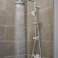 a shower head with rain coming out of it