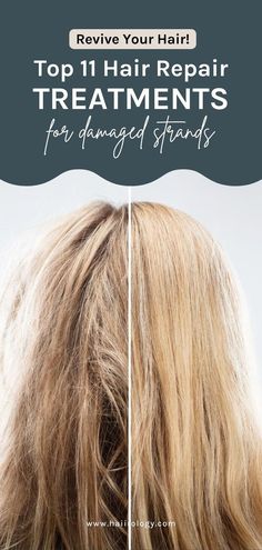 Are you tired of dealing with lifeless, dull, and damaged hair? If so, it's time to give your locks some much-needed TLC. With so many hair repair treatments out there, it can be overwhelming to know where to start. That's why we've compiled a list of the top 11 hair repair treatments to help you get started on your hair care journey. Whether you're looking for a nourishing hair mask, a hydrating conditioner, or a styling product that can help protect your hair from heat damage, I've got you! Treatments For Damaged Hair, Nourishing Hair Mask, Damaged Curly Hair, Restore Damaged Hair, Hair Repair Treatments, Bleaching Your Hair