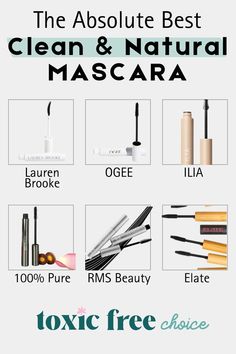 Organic mascara for healthier lashes