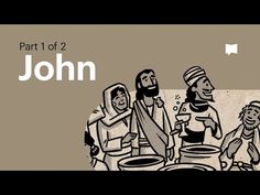 an image of the birth of john, part 1 of 2 with pictures of jesus and other people