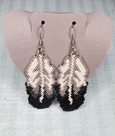 Beaded Earrings Patterns, Earring Patterns, Etsy Earrings, Beads, Pattern