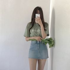 Korean Fashion Ideas, Rok Mini, Korean Outfit Street Styles, Date Outfit, Date Outfit Casual, Mia 3, Korean Fashion Trends, Ulzzang Fashion, Pinterest Fashion