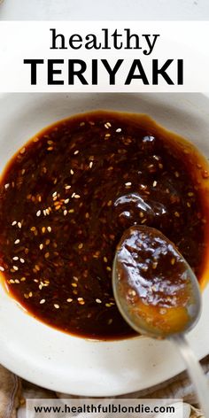 This sweet and sticky homemade teriyaki sauce recipe is healthy, gluten-free, and made without refined sugars. It’s easy to make, vegan, and naturally sweetened with fresh orange juice – so much better than any store-bought version! Ready to take control of your health? Dive into practical tips and insightful guidance on living a balanced, vibrant life. Click now to start your wellness journey! Teriyaki Sauce Healthy, Healthy Teriyaki Sauce, Vegan Teriyaki Sauce, Gluten Free Teriyaki Sauce, Dipping Sauces For Chicken, Teriyaki Sauce Recipe, Chicken Wing Sauces, Fresh Orange Juice, Homemade Teriyaki Sauce