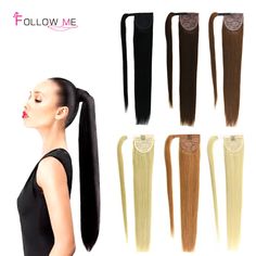 https://www.omgnb.com/14-32-inch-wrap-around-clip-in-human-hair-ponytail-extensions-p18244 Grey Hair Weave, Grey Ombre Hair, Long Extensions, Hair Extensions Clip, Extensions Clip In, Brown Ombre Hair, Pony Tails