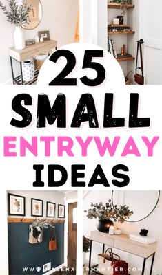 25 small entryway ideas that are easy to diy and great for the home