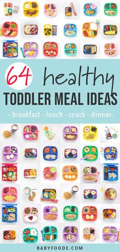 an image of healthy toddler meal ideas