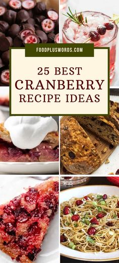 the 25 best cranberry recipe ideas for christmas and new year's eve