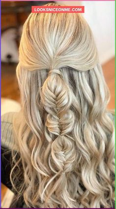 In this article, you’ll discover various half-up fishtail braid hairstyle ideas that are easy to recreate and suitable for different hair types and lengths. Whether you’re aiming for a romantic, boho look or a sleek, polished style, there’s a fishtail braid hairstyle here for you. Braid Hairstyle Ideas, Long Textured Hair, Fishtail Braid Hairstyles, Pretty Braids, Braid Hairstyle, Romantic Boho, Different Hair