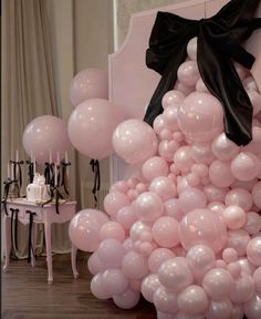 a bunch of balloons that are in the shape of a dress