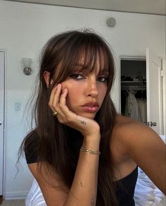 Wispy Bangs Hairstyles, Bangs Hairstyles, Bangs With Medium Hair, Hairstyles For Layered Hair, Wispy Bangs, Haircuts For Medium Hair, Haircuts Straight Hair, Long Hair With Bangs, Haircuts For Long Hair