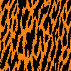 Xara Wallpaper - Painted Paper Black Animals, Pattern Repeat, Dynamic Design, Painted Paper, Designer Wallpaper, Animal Print, Design Inspiration, Fine Art, Orange