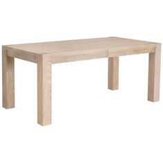 a wooden table on a white background with no one around it or the table top