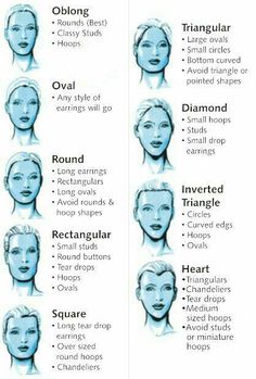 Facial Shapes, No Make Up Make Up Look, Style Tricks, Fashion Knowledge, How To Have Style, Glasses For Your Face Shape, Style List, Image Consulting, Small Drop Earrings