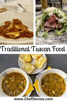 Traditional Tuscan dishes Tuscan Cooking, Tuscan Pasta, Tuscan Recipes, European Dishes, Traditional Italian Dishes, Italy Travel Tips, Travel Italy