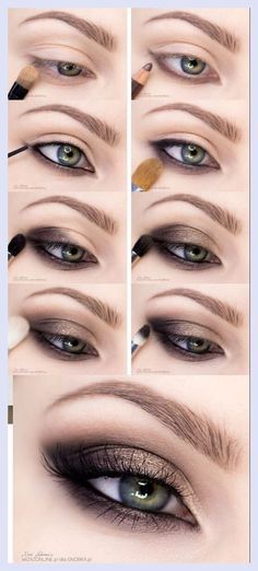 Mat Makeup, Green Eyes Pop, Nails Grey, Lashes Wholesale, Trendy Eyeshadow, Make Up Tutorials, Makeup Tutorial Step By Step