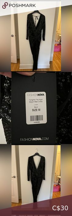 Dress Fashion Nova Dresses, Fashion Nova, Black Dress