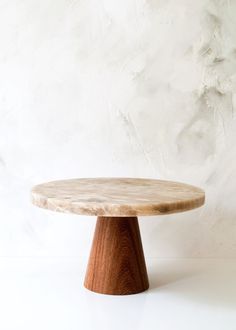 Itza Wood Alabaster Cake Stand Fun Beauty Products, Woven Charger, Teak Bowl, Wood Dishes, Alabaster Stone, Wood Vase, Mushroom Design, Wooden Planters, Tropical Forest