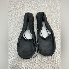 Woman’s Size 6 Black Bloch Ballet Shoes Brand New With Tags Black Round Toe Dance Shoes With Leather Sole, Black Dance Shoes With Rubber Sole And Round Toe, Black Dance Shoes With Leather Sole And Round Toe, Casual Black Closed Toe Dance Shoes, Casual Synthetic Dance Shoes With Rubber Sole, Flat Synthetic Dance Shoes With Rubber Sole, Casual Dance Shoes With Soft Synthetic Sole, Casual Synthetic Dance Shoes With Round Toe, Casual Synthetic Dance Shoes With Soft Sole