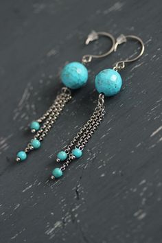 Beautisul extra long earrings with faceted blue turquoise stone 12 mm sphere beads, stainless steel chain, tiny turquoise stone beads and stainless steel earrings hooks. Earring hooks are from nickel free and lead free metal. *The total lenght of earrings is about 83 mm including earring hooks. Perfect jewelry for you or a great gift for someone special! Other earrings of my shop you can see here: https://www.etsy.com/shop/NaTavelli?section_id=13757927 Thanks for visit. Bohemian Dangle Earrings With Faceted Details, Stone Bead Earrings, Faceted Round Bead Earrings As Gift, Faceted Beaded Earrings With Round Beads As Gift, Faceted Round Beaded Earrings As Gift, Nickel-free Adjustable Briolette Earrings, Adjustable Turquoise Earrings With Faceted Beads, Bohemian Dangle Earrings With Faceted Beads, Adjustable Faceted Round Bead Earrings