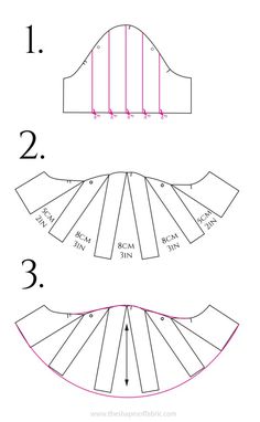 how to make an origami dress with the instructions for sewing and making it