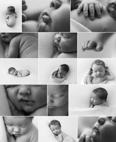 black and white photos of babies sleeping together