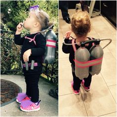 Toddler scuba costume. DIY. Halloween Scuba Costume, Baby Mine, Kids Dress Up, Toddler Halloween Costumes, Toddler Costumes