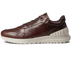 ECCO Astir Lite Sneaker | Zappos.com Modern Breathable Leather Walking Shoes, Modern Brown Sneakers For Outdoor, Modern Brown Outdoor Sneakers, Casual Brown Waterproof Walking Shoes, Breathable Brown Leather Sneakers, Brown Leather Breathable Sneakers, Casual Waterproof Leather Walking Shoes, Sporty Brown Walking Shoes With Abzorb Midsole, Sporty Waterproof Leather Walking Shoes