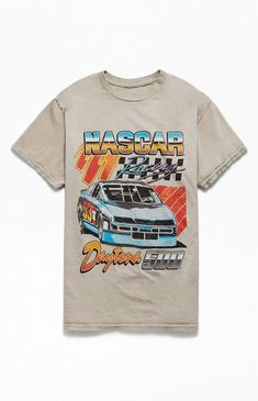 Nascar Daytona 500, Nascar Daytona, Nascar Shirts, Nascar T Shirts, Pacsun Mens, T-shirt Print Design, Car Shirts, Daytona 500, Shirt Print Design