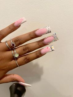 Medium Acrylic Nails, Nail Art Acrylic, Cute Acrylic Nail Designs