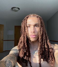 Men Dread Styles, Dyed Dreads, Bleached Hair Men, Mens Twists Hairstyles, Loc Styles For Men, Guys Grooming, Mens Dreads