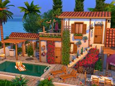 The Sims Resource - Vacation Finca - no CC