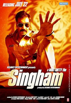 the poster for singhaam