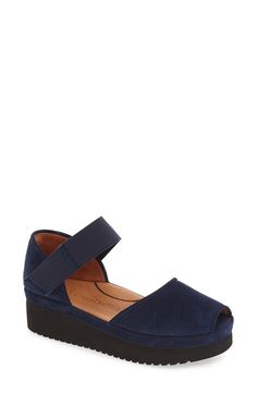 AMADOUR PLATFORM SANDAL • L'AMOUR DES PIEDS Leather Mary Jane Open Toe Sandals, Mary Jane Leather Sandals With Heel Loop, Chunky Platform, Sandal Fashion, Mary Jane Sneaker, Retro Inspired, Platform Sandals, Black Suede, Suede Leather