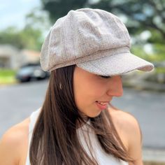 Retro style newsboy cap women becomes very popular now. Simple and beautiful trendy design cabbie hat complements every outfit whether a casual or dressy, good and bad hair days.  Newsboy hat women slouchy beret is great as an everyday summer fashion item. A fantastic choice for dressing to stand out in the crowd. Baker boy cap is made from a cotton fabric. Cute 8 Panel Cap bakerboy hat with adjustable tape inside that makes it one size fits all. The durability of our cotton sun hat combines wit Trendy Flat Cap Hats For Spring, Casual Spring Beret Flat Cap, Spring Casual Flat Cap Beret, Trendy Spring Flat Cap, Casual Visor Beret For Spring, Casual Visor Beret For Fall, Spring Casual Visor Beret, Casual Spring Visor Beret, Casual Adjustable Visor Beret