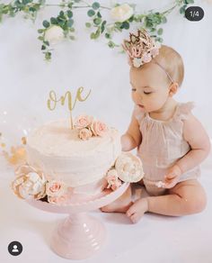 First Birthday, Cake, Birthday