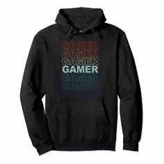 GAMER Vintage Retro Gamers Video Games Gaming Videogame Game Pullover Hoodie, T Shirt, Sweatshirt. This timeless shirt will add some flare to any ensemble. It is a flexible option for both formal and informal situations because comfort and style were carefully considered during its production. Use this necessary item to make an investment in a new outfit. #gamers #retro game #video games #Shirt #Onlytee First Name, Pullover Hoodie, Video Games, Gaming, T Shirt, Design, Video Game