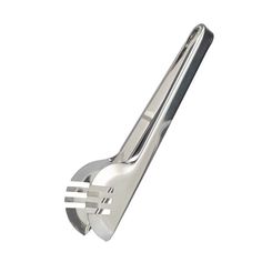 a close up of a metal utensil on a white background with clippings