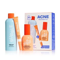 Bubble Products, Bubble Skincare, Acne Moisturizer, Skincare Acne, Natural Acne Remedies, Body Acne, Benzoyl Peroxide, Hydrating Moisturizer, Acne Care