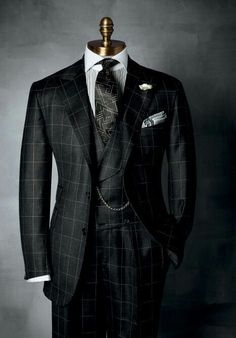 Well Dressed Men Casual, Wedding Suits Men Black, Best Suits For Men, The Suits, Suits Men Business, Rohit Bal