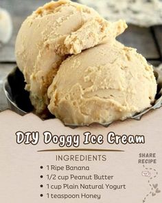 Dog Ice Cream Recipe, Pup Cup, Make Dog Food, Frozen Dog Treats