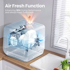 The COMFEE’ Portable Mini Dishwasher Countertop 5 L is perfect for small kitchens, apartments, RVs, and dorms.
Its 5L built-in water tank requires no plumbing, while 6 washing programs and 192°F high-temp cleaning ensure spotless, sanitized dishes. With 360° dual spray technology, an air refresh function, and an eco-friendly design, this compact dishwasher saves water, energy, and space.
Upgrade your kitchen with this portable, efficient, and powerful cleaning solution!
Kitchen Essentials. Store Kitchen Appliances