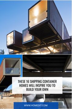 the shipping container homes will inspire you to build your own home in less than one hour